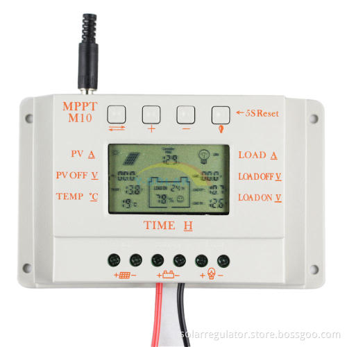 10A Solar Lighting charge controller LCD  M10